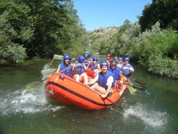 rafting